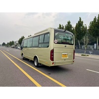 Bus miniature de type roller coaster, bus scolaire, petit bus, 18-30 places, peint sur mesure, modèle 2021, d'occasion