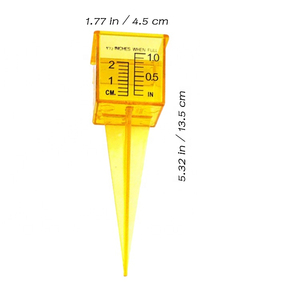 Modern Garden Rain <b>Gauge</b> Plastic Outdoor Water <b>Measuring</b> <b>Tool</b> Reusable Sprinkler Instrument for Lawn and Backyard - Product Image 2