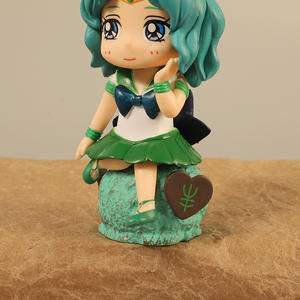 ชุดฟิกเกอร์ตัวการ์ตูนน่ารักสำหรับนักร้องมิกุของตกแต่งโต๊ะในครอบครัวรูปปั้นแอ็คชั่นของเล่นตุ๊กตา3D สำหรับเด็ก - Product Image 5