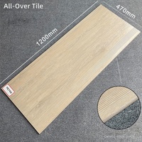 Carrelage d'escalier antidérapant en porcelaine mate à effet bois, épaisseur 10 mm, découpe en une seule pièce, adapté aux escaliers intérieurs d'hôtels et de villas