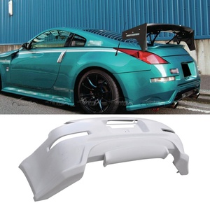 Kit carrosserie de type ING, nouveau pare-chocs arrière avec découpes pour l'échappement pour Nissan 350Z Fair Lady Skyline Z33 2003+ - Product Image 5