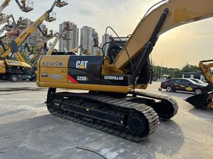 Excavadora Usada Caterpillar 320, 20 Toneladas, Excavadora Hidráulica Mediana, Oruga, Original de Japón, Buen Estado, Pocas Horas, Precio Económico - Product Image 3