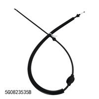 Nouveau câble de déverrouillage du capot pour Golf 2013-2021 Variant 2015-2024 avec garantie d'un an 5G2823531D 5G0823535B