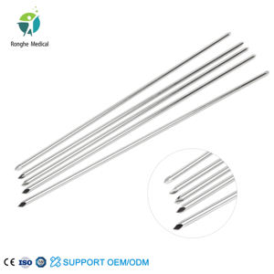 Kit bedah ortopedi K kawat bedah tulang, untuk hewan peliharaan, dokter hewan kepala Tunggal Kawat Kirschner Stainless Steel/Titanium untuk perawatan hewan peliharaan - Product Image 2