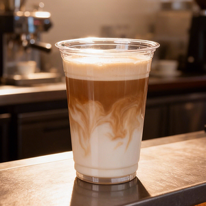 แก้วพลาสติกใส PET ขนาด 98 มม. สำหรับกาแฟเย็น เบียร์ สมูทตี้  ขนาด 8, 9, 10, 12, 16, 20, 24 ออนซ์  พิมพ์โลโก้ตามสั่ง - Product Image 2