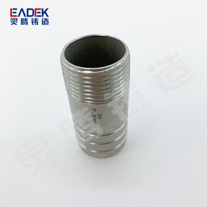 LT-33B <b>Stainless</b> <b>Steel</b> 304 Male Threaded Pipe Fitting Flexible Hoist Pagoda-Style Water Tap Straight Connector - Product Image 1