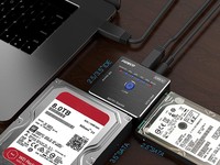 Adaptador FIDECO de Aluminio USB 3.0 a SATA IDE para Discos Duros de 2.5 y 3.5 Pulgadas, Adaptador de SSD, Clonación 1 a 1