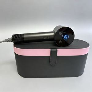 Boîte de rangement protectrice pour sèche-cheveux mini haute vitesse en ABS de qualité supérieure avec logo de marque personnalisé, affichage LED de la température - Product Image 3