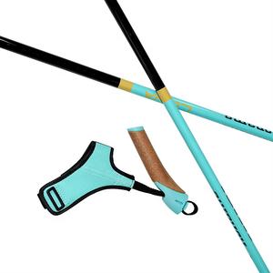 Gran oferta, bastones nórdicos duraderos para exteriores, bastones de senderismo telescópicos de fibra de carbono para senderismo y escalada al aire libre - Product Image 1