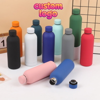 Botol Termos Olahraga 500ml Grosir Baja Tahan Karat 304 untuk Perjalanan Luar Ruangan dengan Logo Kustom