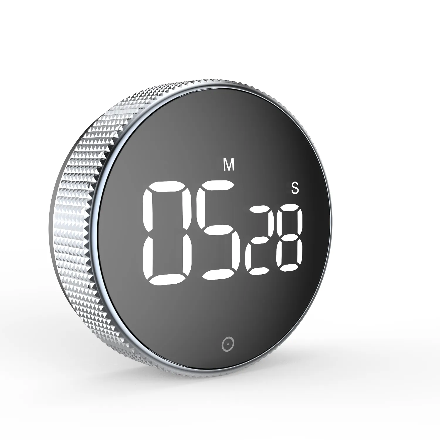 Prive-schimmel!! 2019 Nieuwste Luxe Smart Metal Led Digitale Bureauklok Timer Met Batterij, Lcd Klok En Backlight