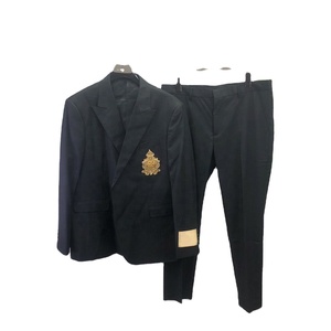 2024 primavera e autunno nuovo abito Casual da <span class=keywords><strong>uomo</strong></span> di alta qualità alla moda <span class=keywords><strong>doppiopetto</strong></span> due pezzi Set da <span class=keywords><strong>uomo</strong></span> - Product Image 1