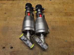 วาล์วปรับมุมแบบนิวเมติกยี่ห้อ Schubert Salzer รุ่นใหม่แท้ รุ่น 7020/025V152088--1--S--0---1  วัสดุอะลูมิเนียมและพลาสติก สำหรับอุตสาหกรรม - Product Image 3