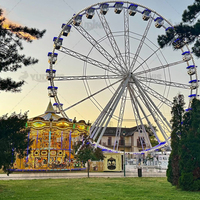 Manège de jardin à deux étages pour enfants, manège à deux étages le plus vendu pour les parcs d'attractions
