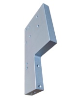 Pièces optiques et accessoires d'équipement personnalisés en alliage d'aluminium usinés CNC, à succès, avec finition par oxydation et électroérosion à fil