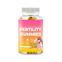 Gummies de fertilité personnalisées en usine, marque privée, bien-être naturel et équilibre hormonal, Myo-Inositol et D-Chiro-Inositol