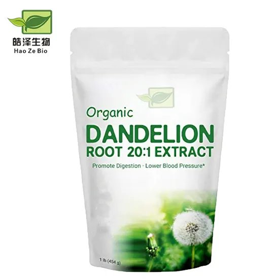 Bulk private label Dandelion root extract powder Dandelion extract capsules