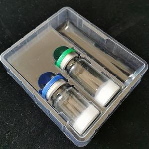 Bandeja de Plástico PET Termoformada al Vacío para Cosméticos, Empaque de Polvo Liofilizado, Plástico Transparente Personalizado, Logotipo Personalizado Aceptable - Product Image 1