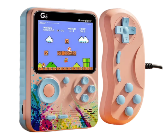 Portable G5 Mini Arcade Classic 500 in 1 Handheld Pc Tv Game Console Video Game Player Mini Gaming Device for Kids