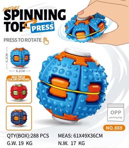 Giocattolo Antistress di Alta Qualità, Trottola Portatile, Palla Sensoriale per Autismo, <span class=keywords><strong>ADHD</strong></span>, Bambini, <span class=keywords><strong>Adulti</strong></span>, Regalo per l'Ufficio - Product Image 2