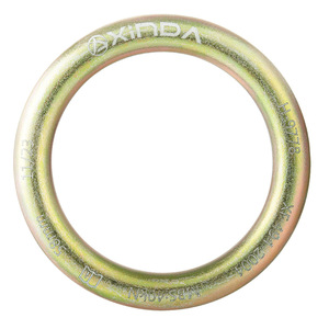 Anillo de acero aleado Xinda con capacidad de carga de 45kN para equipo de rescate en escalada en roca - Product Image 1