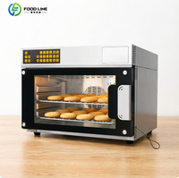 Four à convection 4 niveaux, petits fours à convection pour café