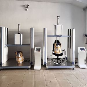 เครื่องทดสอบแรงกระแทกเก้าอี้สำนักงาน JY ใช้สำหรับทดสอบความทนทานต่อแรงกระแทกและความคงทนของพื้นผิวเบาะนั่ง - Product Image 2