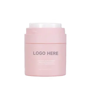 Plastic Acrylic PUMP Sprayer Pump Cap Matte KEYO Moisturizer Cosmetic Cream Vacuum Packaging Airless Pump Emulsion Jar Pink