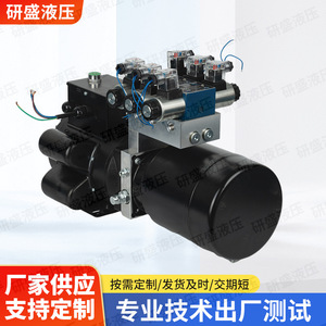 Groupe hydraulique Yansheng à double fonction, pompe à moteur AC pour camions, chariots élévateurs et monte-chargeurs - Product Image 3