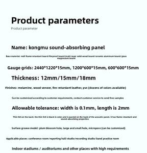 HENGJIU Panneau acoustique composite perforé en gros, barrière acoustique pour stade, bibliothèque, salle de concert, bâtiment commercial - Product Image 6