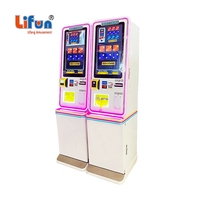 Distributeur de jetons intelligent avec écran tactile 21,5 pouces, machine à changer les pièces de monnaie, capacité de 15 000 jetons pour centre de jeux d'arcade, buanderie, kiosque
