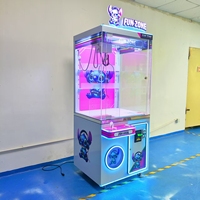 Machine à pinces à monnayeur à LED néon, thème dessin animé, attrapeur de jouets, jeu d'arcade pour location de fêtes, carnaval, FEC