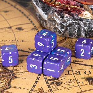 FACCUB 16 мм D6 Dnd пластиковые полимерные кубики дропшиппинг <span class=keywords><strong>6</strong></span>-сторонние пустые кости для настольной игры - Product Image 2
