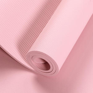 Échantillon Gratuit Tapis de <span class=keywords><strong>Yoga</strong></span> Personnalisé Imprimé 5mm en PU Écologique Naturel Surface Antidérapante Sangle de Transport Longueur 185cm - Marque Favofit - Product Image 6