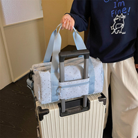 Sac de voyage léger et tendance, sac de voyage décontracté de grande capacité pour hommes et femmes, sac de voyage portable, sac de haute qualité