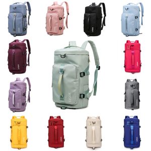 Bolsas de gimnasio funcionales impermeables y ligeras para hombres, impresiones personalizadas con logotipo, bolsa de gimnasio para llevar a mano, bolsas de gimnasio deportivas con compartimento para zapatos - Product Image 6