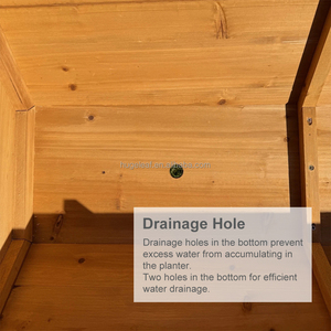 <span class=keywords><strong>Potager</strong></span> <span class=keywords><strong>surélevé</strong></span> en <span class=keywords><strong>bois</strong></span> de sapin massif <span class=keywords><strong>pour</strong></span> la plantation en extérieur de légumes, d'herbes et de fleurs - Product Image 3