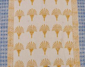 Alfombra Dhurrie de Algodón Estilo Azteca Indio, Impresa a Mano, Alfombra Boho para Decoración del Hogar - Product Image 4