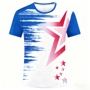 Chemises de course à manches courtes respirantes, légères, à séchage rapide, avec impression de logo personnalisée de qualité supérieure, pour la remise en forme en plein air - Product Image 3