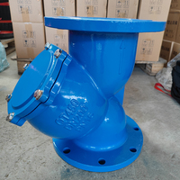 Filter Hidrolik Tipe Y Berflens GL41 Pipa Tahan Api Besi Ulet Baja Karbon Boiler Kimia Pemisah Padatan-Cair Air Limbah