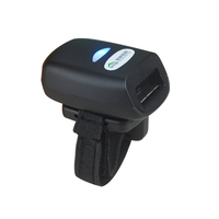 Escáner de Código de Barras Inalámbrico de Anillo Effon FS03, Lector de Códigos QR /USB, Batería de 500 mAh, Compatible con Android, IOS y Windows, en Existencia