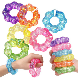 Bracelet anti-stress en sirop de maltose à récupération lente, jouet de pétrissage en maltose et jouet musical anti-stress - Product Image 2