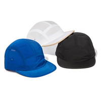 Gorra de Running Personalizada con Logotipo Reflectante, Gorra de 5 Paneles con Visera Corta, Resistente al Agua, de Secado Rápido, de Nailon