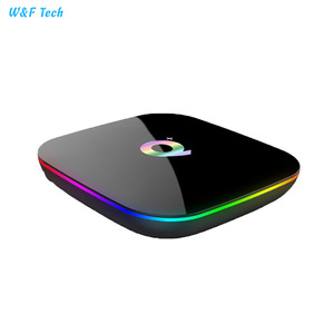 Giá Rẻ Nhất Nhà Máy Giá Allwinner H6 4GB 32GB <span class=keywords><strong>Q</strong></span> Cộng Với Thông Minh TV BOX ANDROID 8.1 Set Top Box Qplus - Product Image 6