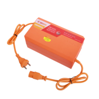 Chargeur de vélo électrique Sanxin SX-EC-7232 72V 4A, port AC/DC, 300W, charge rapide avec protection OTP/OVP/SCP, ignifuge