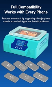 Prensa de Calor al Vacío 3D de Alta Calidad para Impresión de Carcasas de Teléfono, Diseños Personalizados DIY, Transferencia por Sublimación para el Hogar y Negocios - Product Image 5