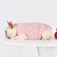 Nouveau Gilet Classique en Coton pour Chien, Conçu pour l'Été - Vêtement Élastique pour Animaux de Compagnie