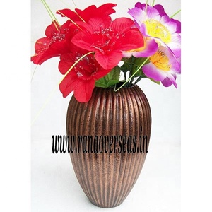 Florero decorativo moderno de aluminio, maceta de la mejor calidad para el hogar, cama, sala de estar, Hotel y oficina - Product Image 1
