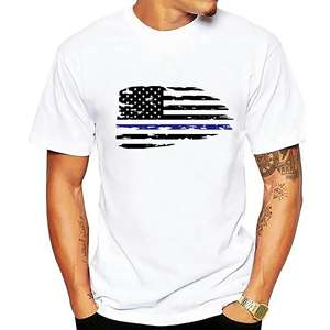 2025 à la mode hommes 100% coton T-Shirt à manches courtes col rond léger 3D imprimé Streetwear tricoté tissu - Product Image 3