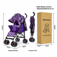 Poussette bébé portable à prix d'usine avec capote réglable